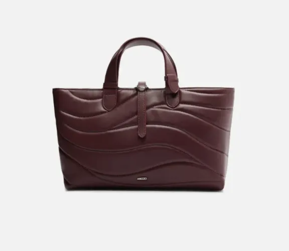 Bolsa Arezzo Bordô NOVA com bag , card e sacola