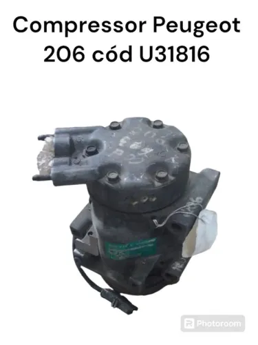 Compressor Peugeot 206 cód U31816
