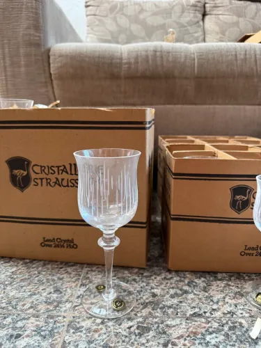 Taça Cristal Vinho Pequena Cristallerie Strauss S.A. 