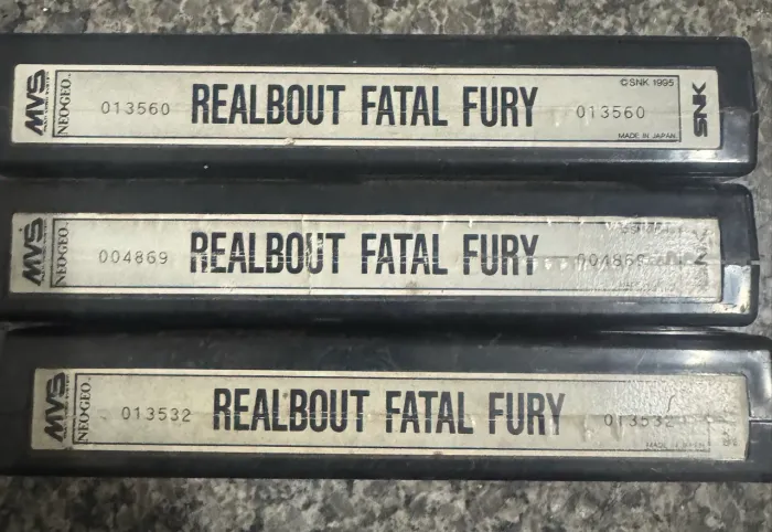 REALBOUT FATAL FURY NEO GEO SNK 