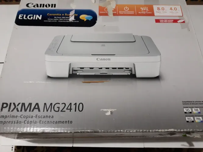 Impressora canon pixma 2410 c/ defeito