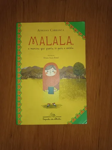 Livro - Malala: a menina que queria ir para a escola