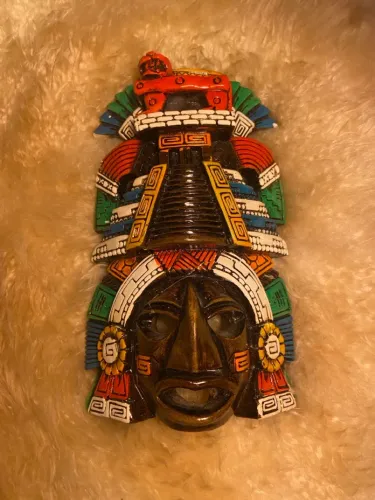 Máscara Mexicana Itzamná | Cultura Maia | DonaReliquias