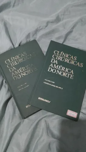 Livros de Medicina - Clínicas Cirúrgicas da América do Norte Vol. 2 e 5