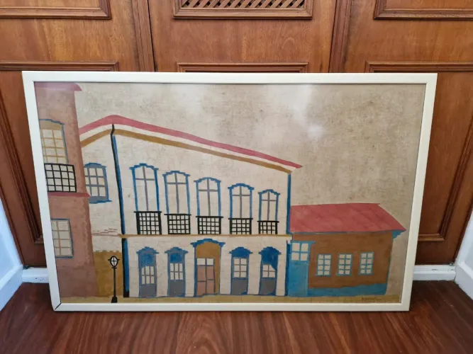 Quadro - Paisagem - Casario Antigo