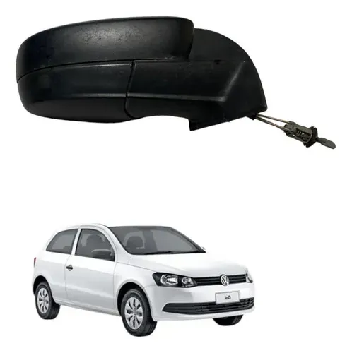 Retrovisor Manual Direito Volkswagen Gol G5 G6 Usado