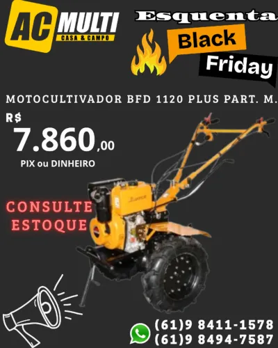 MOTOCULTIVADOR BFD 1120 PLUS Part. M.