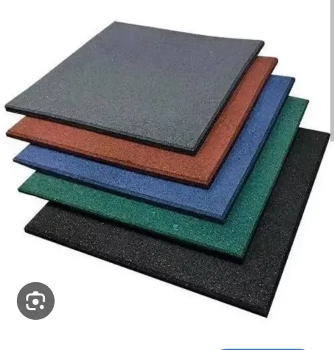 Placas de piso emborrachado para academia