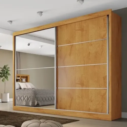 Guarda Roupa 2 Portas Verona - 100% MDF | Pronta Entrega | Pague na Entrega