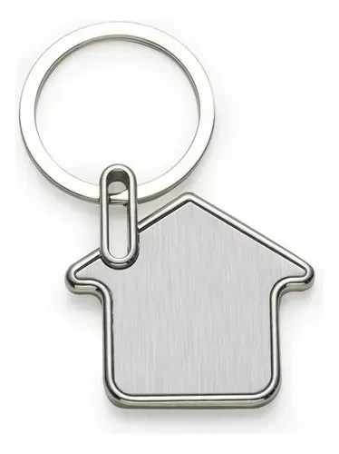 Chaveiro Metal Modelo Casa