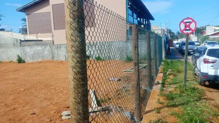 Alambrado revestido em pvc Fio 14 malha 2"