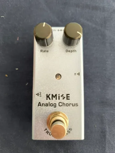 Pedal Analog Chorus KMISE Azul Excelente Estado