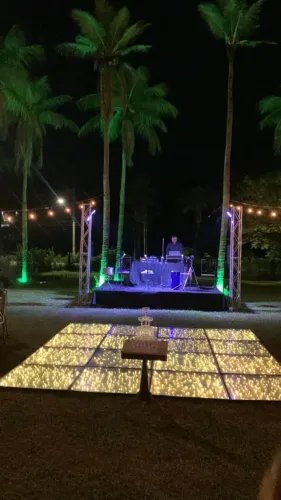 Palco para eventos