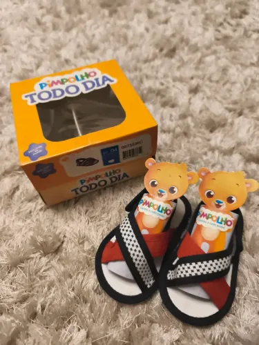 Sandália infantil Pimpolho - Tamanho 04