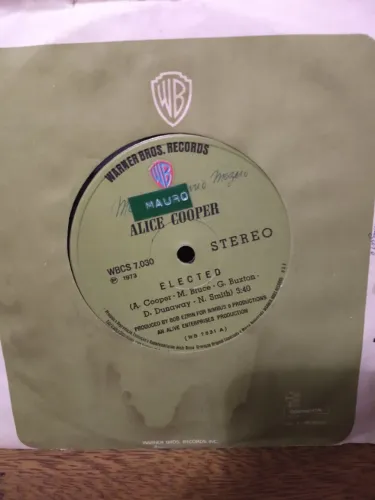 Compacto Vinil Alice Cooper - Elected