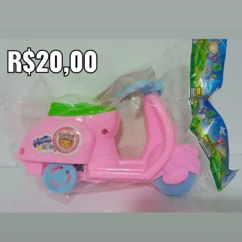 Motocicleta Infantil - Brinquedo de Empurrar