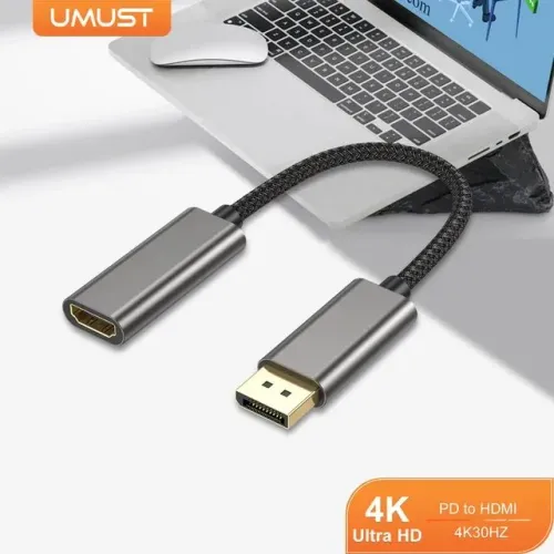 Adaptador DisplayPort para HDMI 4K Ultra HD - UMUST