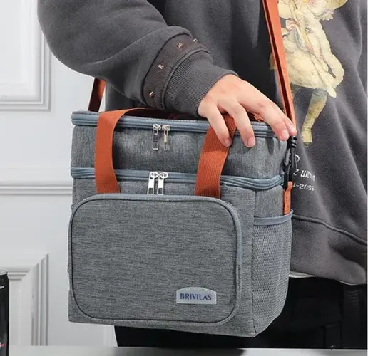 Bolsa Térmica De Duas Camadas De Grande Capacidade z980