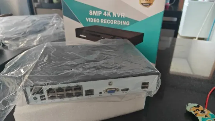 NVR 8MP 4K ASECAM - 8 canais