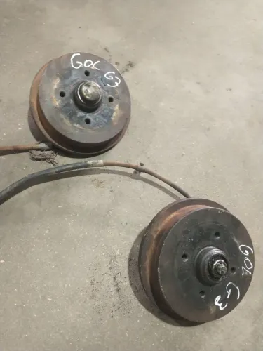 Par cubo Tambor freio VW/gol G3 2005
