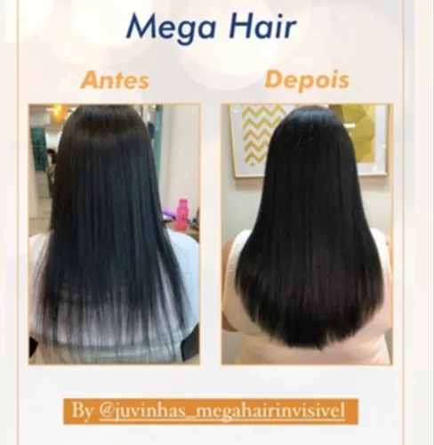 Mega hair - confecção, colocação e manutenção 