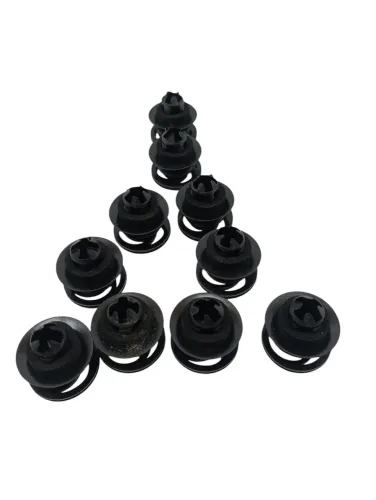 Kit 10 Grampos Fixação Porta Volkswagen New Beetle 2009 2010