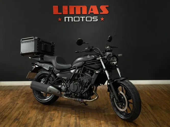 Eliminator 500 Preta 2025 ABS - Apenas 2.100 KM.