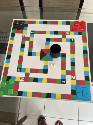 Jogo de dupla Aliado tabuleiro lona