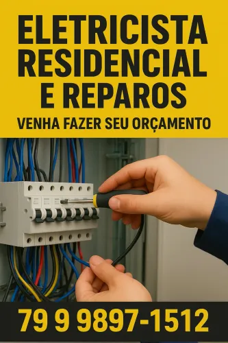 *ELETRICISTA RESIDENCIAL E REPAROS*