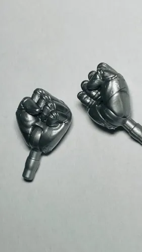 Marvel Legends 1 par de mãos p/ custom boneco Ultron Iron Man Doom G.I.JOE Star Wars