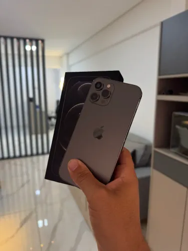 iPhone 12 Pro Max 128 gigas com caixa