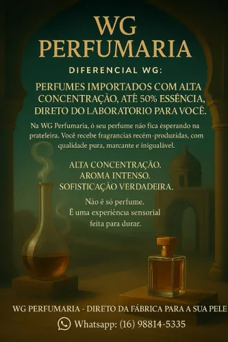 Perfumes Importados WG Perfumaria - Alta Concentração