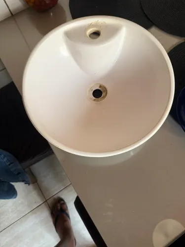 Cuba de apoio para banheiro 