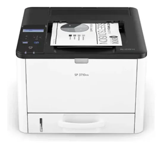 Impressora Ricoh Sp3710dn | Laser Monocromática Com Ethernet