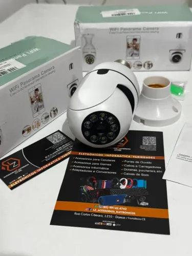 Câmera Lâmpada de Segurança - via wifi