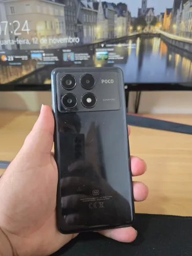 Xiaomi POCO X6 PRO Preto aceito troca passo cartão
