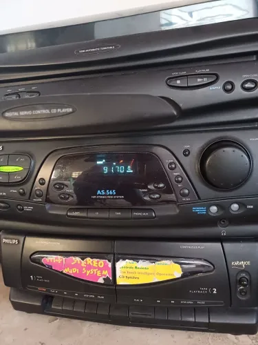 Som Philips AS565 Hi-Fi Stereo Midi System
