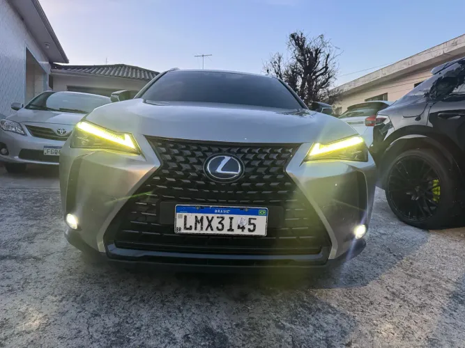 Lexus ux 250 Sport 2019 cinza híbrido 
