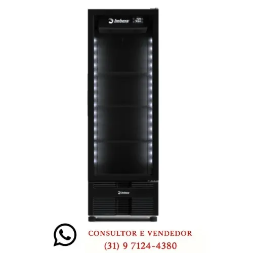 Cervejeira Imbera 560 Litros Porta de Vidro com Led