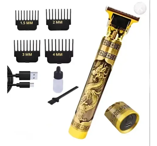 Maquininha Acabamento Cabelo Barba Dragão Usb Portátil