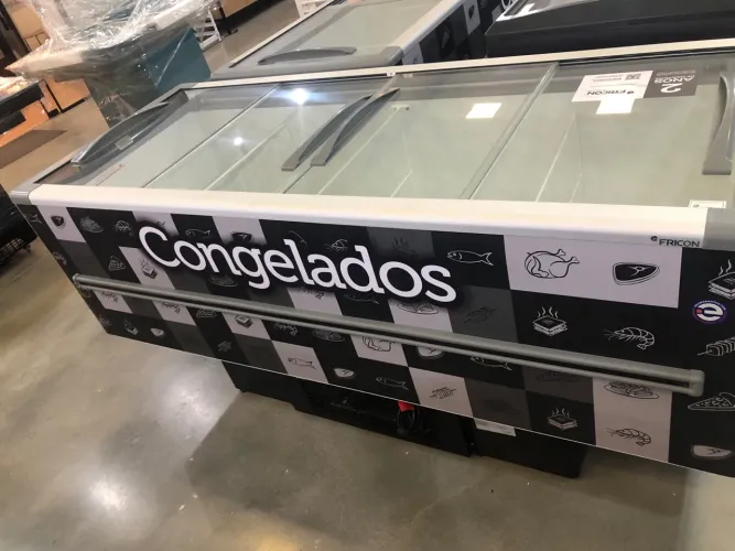 Balcão Refrigerado para Congelados Fricon
