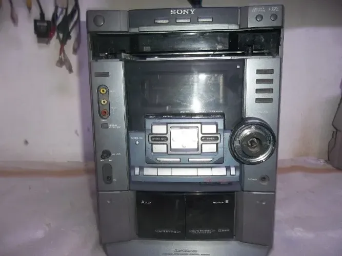 Mini System Sony Mhc-dx70 4400 Watts  COM DEFEITO