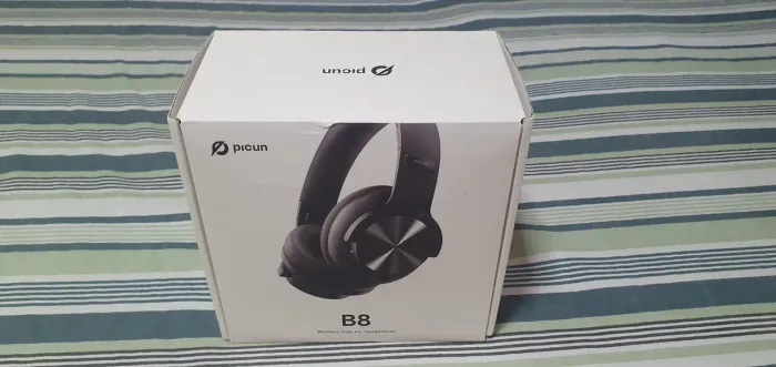 Fone Bluetooth Picun B8 Wireless-Preto, novo
