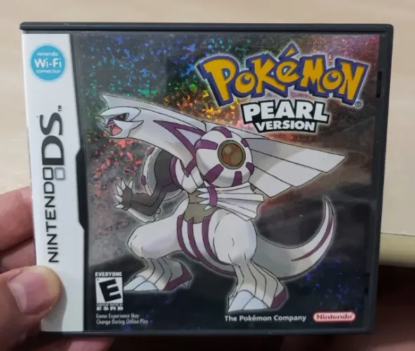 Caixa vazia Pokemon Pearl USA original