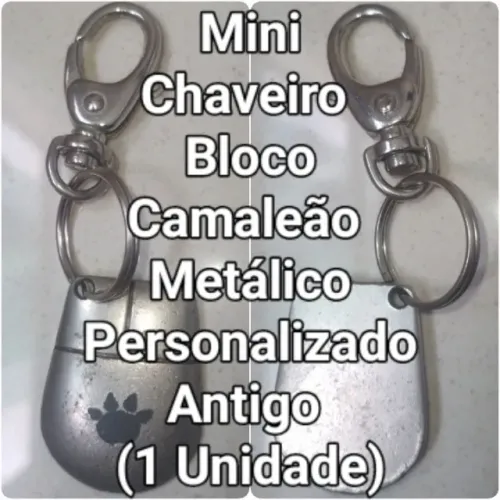 Chaveiro Carnavalesco Metálico Antigo