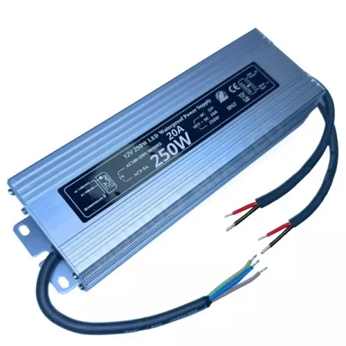 FONTE BLINDADA IP67 12V W:250;A:20