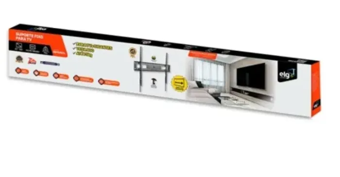 Suporte para Tv Fixo Elg N01V8 de 55" a 100" Tipo Trilho