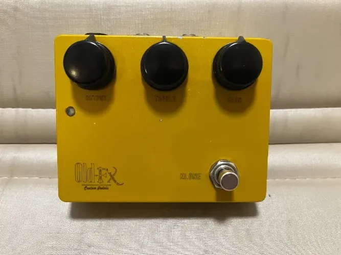 Pedal Hand Made OLD-FX Custom Pedals Klone - Versão do famoso Klon Gold - Super Conservado
