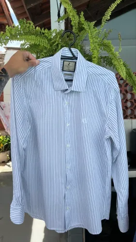 CAMISA SOCIAL BRANCA TAMANHO 3(M)