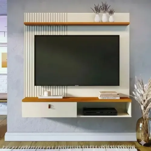 Painel suspenso madetec para tvs de ate 55 polegadas 